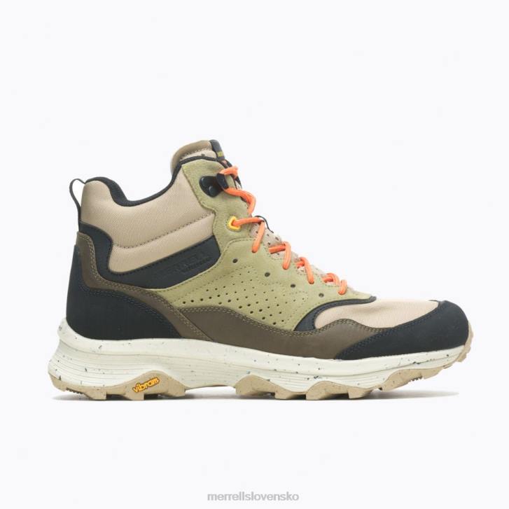 Merrell speed solo stredne vodotesný (j004535) topánky 6T6436 hlina/oliva muži