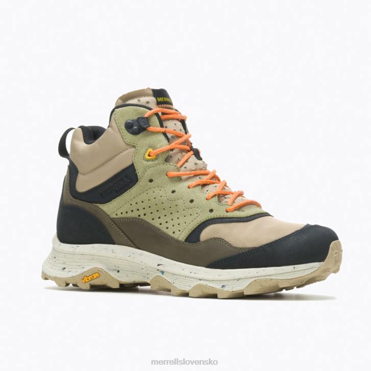 Merrell speed solo stredne vodotesný (j004535) topánky 6T6436 hlina/oliva muži