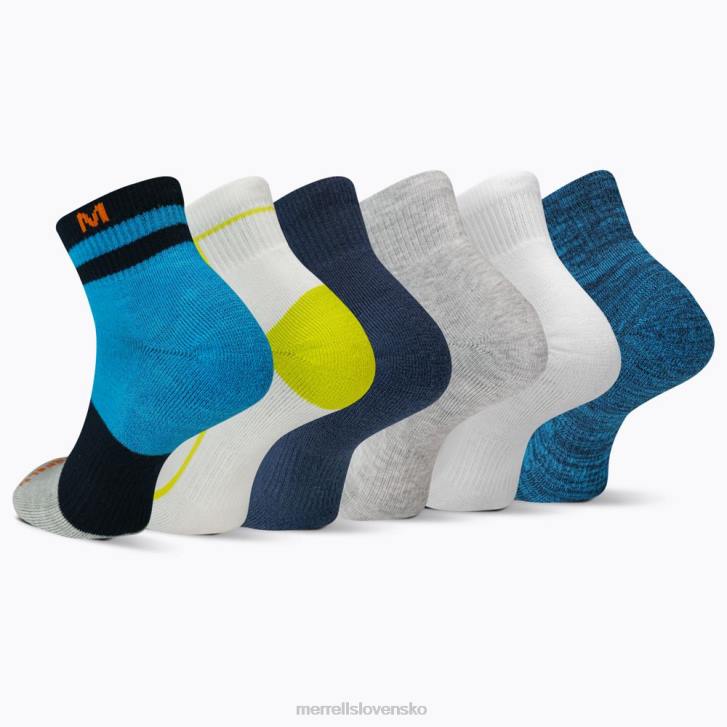 Merrell 6-násobné balenie vankúšov (jss27019-431) príslušenstvo 6T64222 modrá rozmanitá unisex