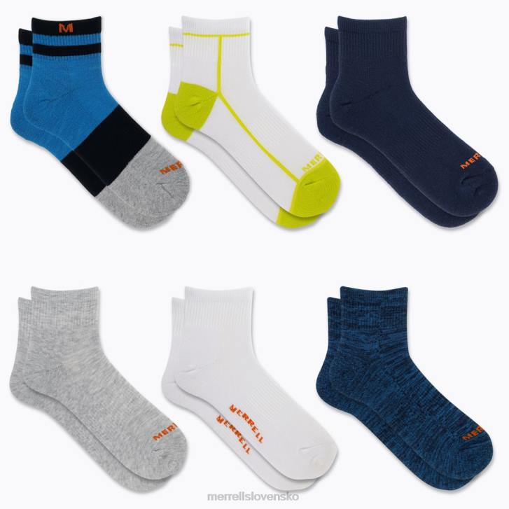 Merrell 6-násobné balenie vankúšov (jss27019-431) príslušenstvo 6T64222 modrá rozmanitá unisex