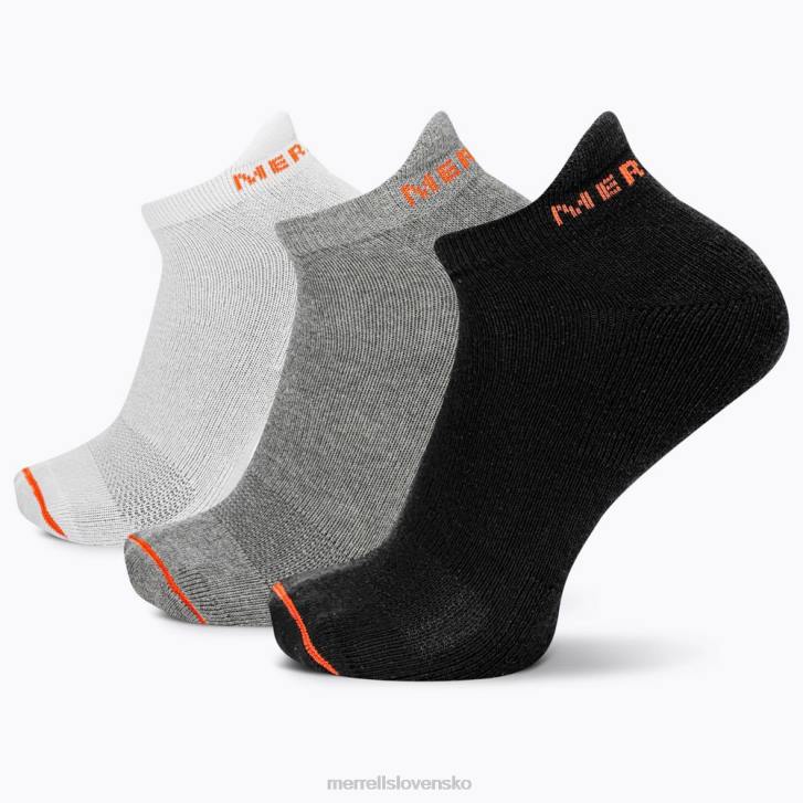 Merrell bavlnená záložka nízkeho strihu ponožky 3 balenie (jsf26528-001) príslušenstvo 6T64274 čierna trieda unisex