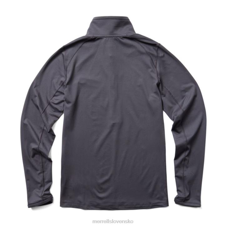 Merrell betatherm 1/4 zip (jws25464-101) oblečenie 6T641248 asfalt ženy