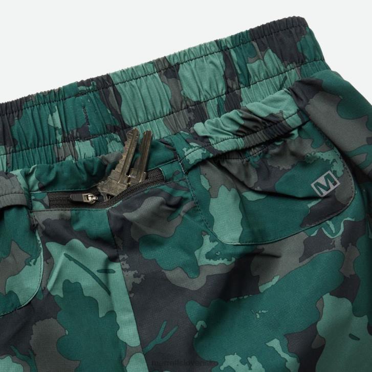 Merrell krátky beh (jwf26561-330) oblečenie 6T641119 potlač listov morského machu ženy