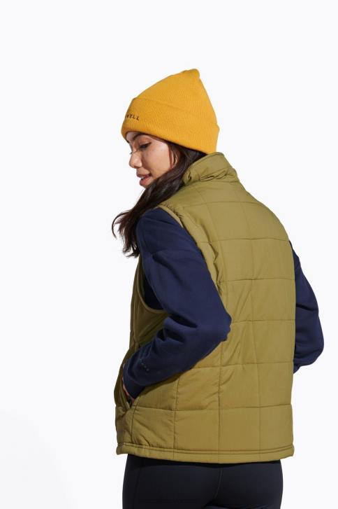 Merrell terénna zateplená vesta (jwf26548-174) oblečenie 6T641313 martinská oliva ženy