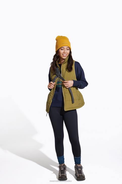 Merrell terénna zateplená vesta (jwf26548-174) oblečenie 6T641313 martinská oliva ženy