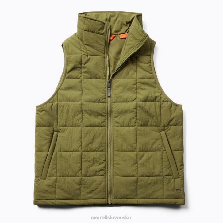 Merrell terénna zateplená vesta (jwf26548-174) oblečenie 6T641313 martinská oliva ženy