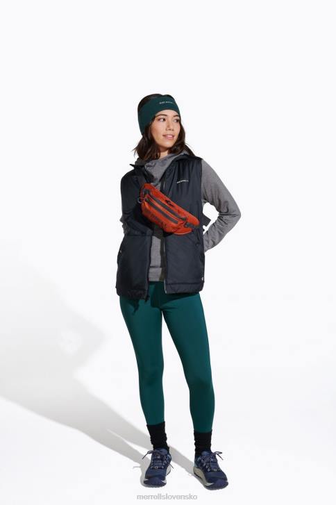 Merrell zateplená vesta geotex (jws26417-010) oblečenie 6T641290 čierna ženy
