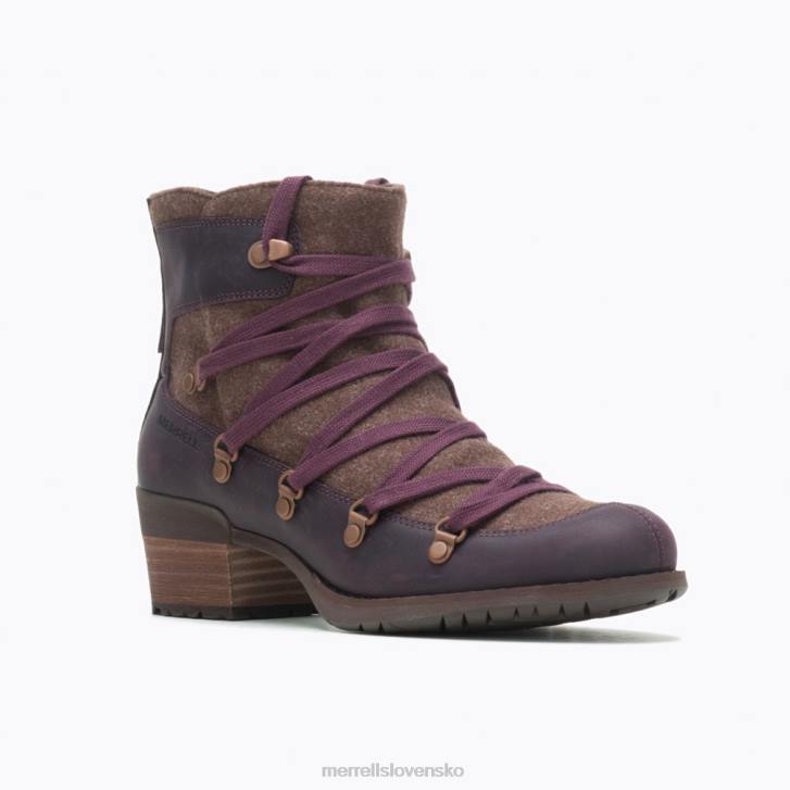 Merrell shiloh ii teplý (j004826) topánky 6T641122 bordová ženy