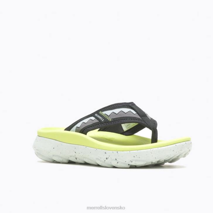 Merrell hut ultra flip (j005550) topánky 6T64935 čierna/zeler ženy