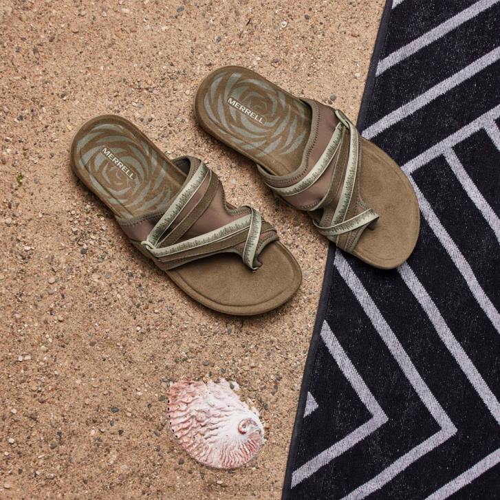 Merrell poduškový stĺpik terran 3 (j004590) topánky 6T64947 olivový ženy