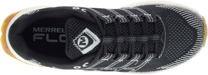 Merrell široká šírka moab flight eco dye (j067092w) topánky 6T64674 čierna biela ženy