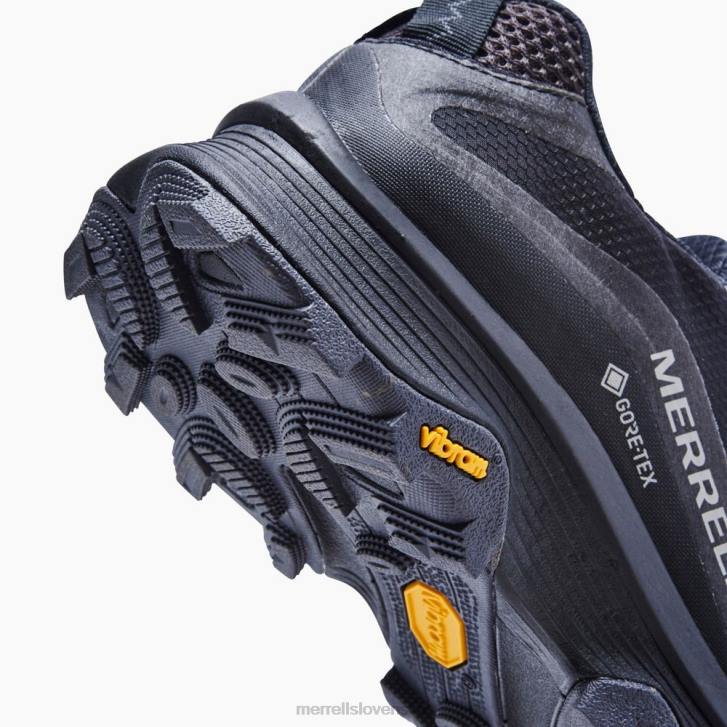 Merrell gore-tex rýchlosť moab (j067162) topánky 6T64983 čierna/asfalt ženy