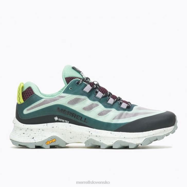 Merrell gore-tex rýchlosť moab (j067518) topánky 6T64987 jade/multi ženy