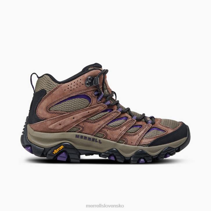 Merrell moab 3 mid (j035870) topánky 6T641036 bracken/fialový ženy