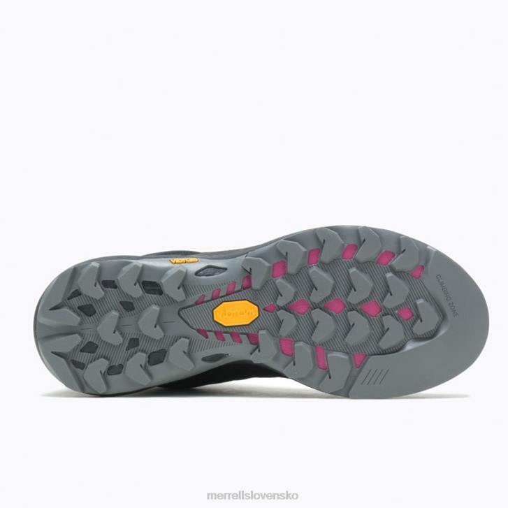 Merrell mqm 3 mid gore-tex (j135520) topánky 6T641165 čierna/fuchsiová ženy