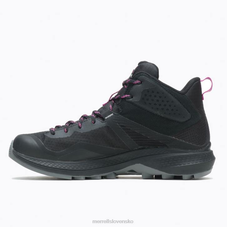 Merrell mqm 3 mid gore-tex (j135520) topánky 6T641165 čierna/fuchsiová ženy