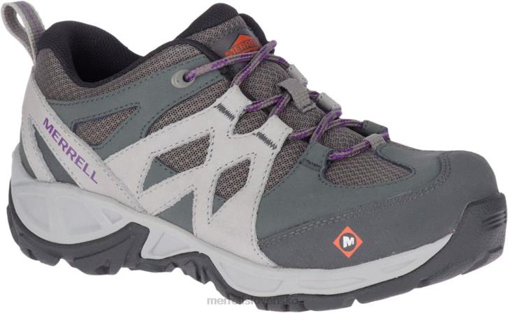 Merrell pracovná topánka zo zliatiny sirény (j099324) topánky 6T641197 drevené uhlie ženy