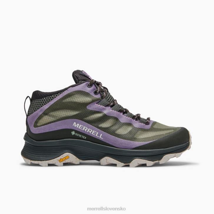 Merrell rýchlosť moab mid gore-tex (j135416) topánky 6T64880 lišajník ženy