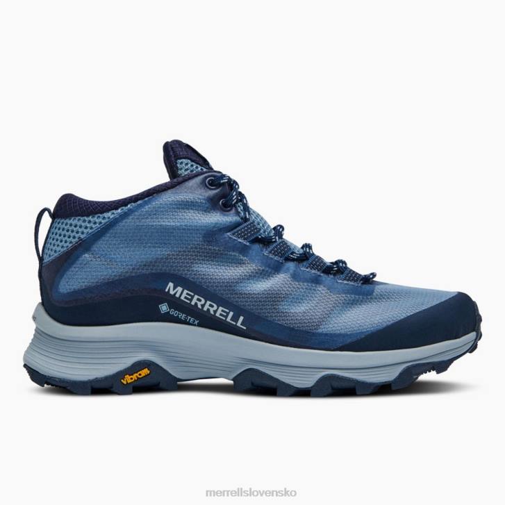Merrell rýchlosť moab mid gore-tex (j135418) topánky 6T64879 námorníctvo ženy