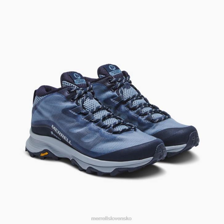 Merrell rýchlosť moab mid gore-tex (j135418) topánky 6T64879 námorníctvo ženy