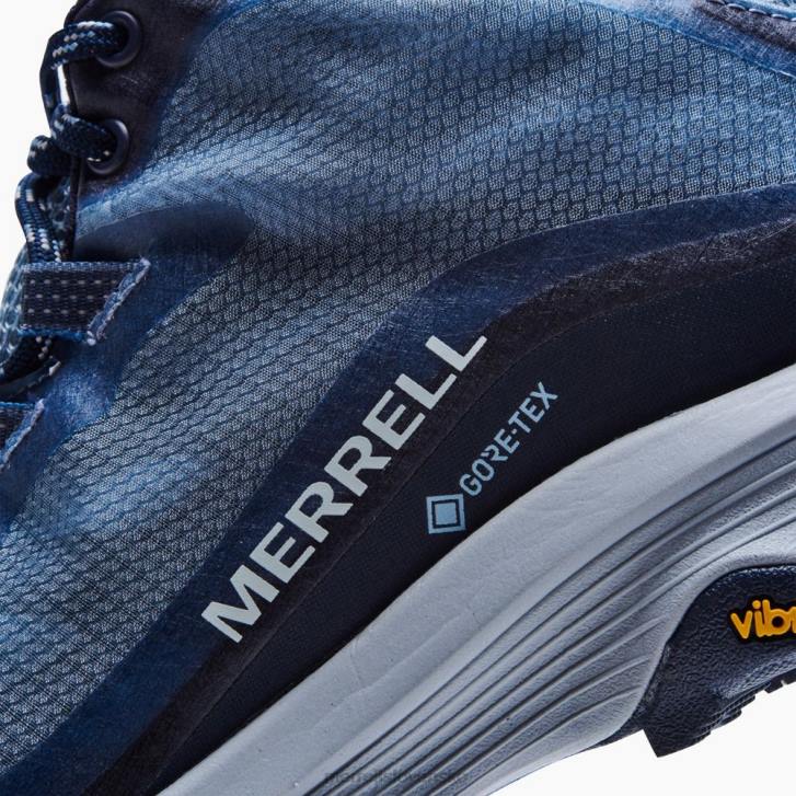 Merrell rýchlosť moab mid gore-tex (j135418) topánky 6T64879 námorníctvo ženy