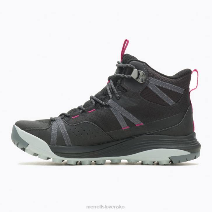 Merrell siréna 4 mid gore-tex (j037282) topánky 6T64831 čierna ženy