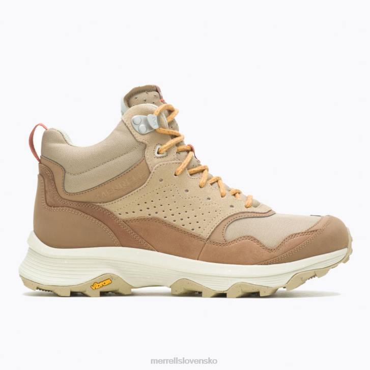 Merrell speed solo stredne vodotesný (j005386) topánky 6T64829 tabak/zlato ženy