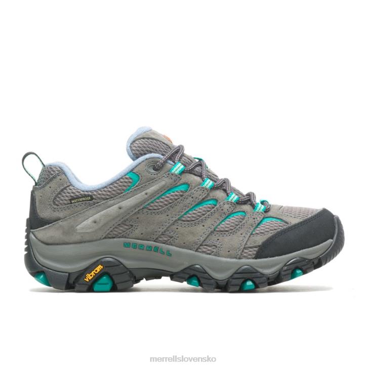 Merrell vodotesný moab 3 (j035860) topánky 6T641030 žula/morská ženy