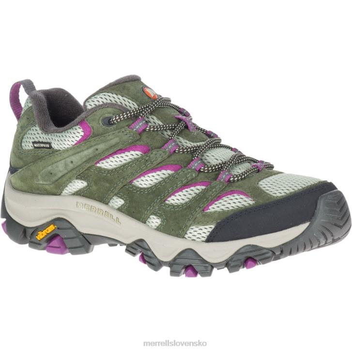 Merrell vodotesný moab 3 (j035868) topánky 6T641031 lišajník ženy